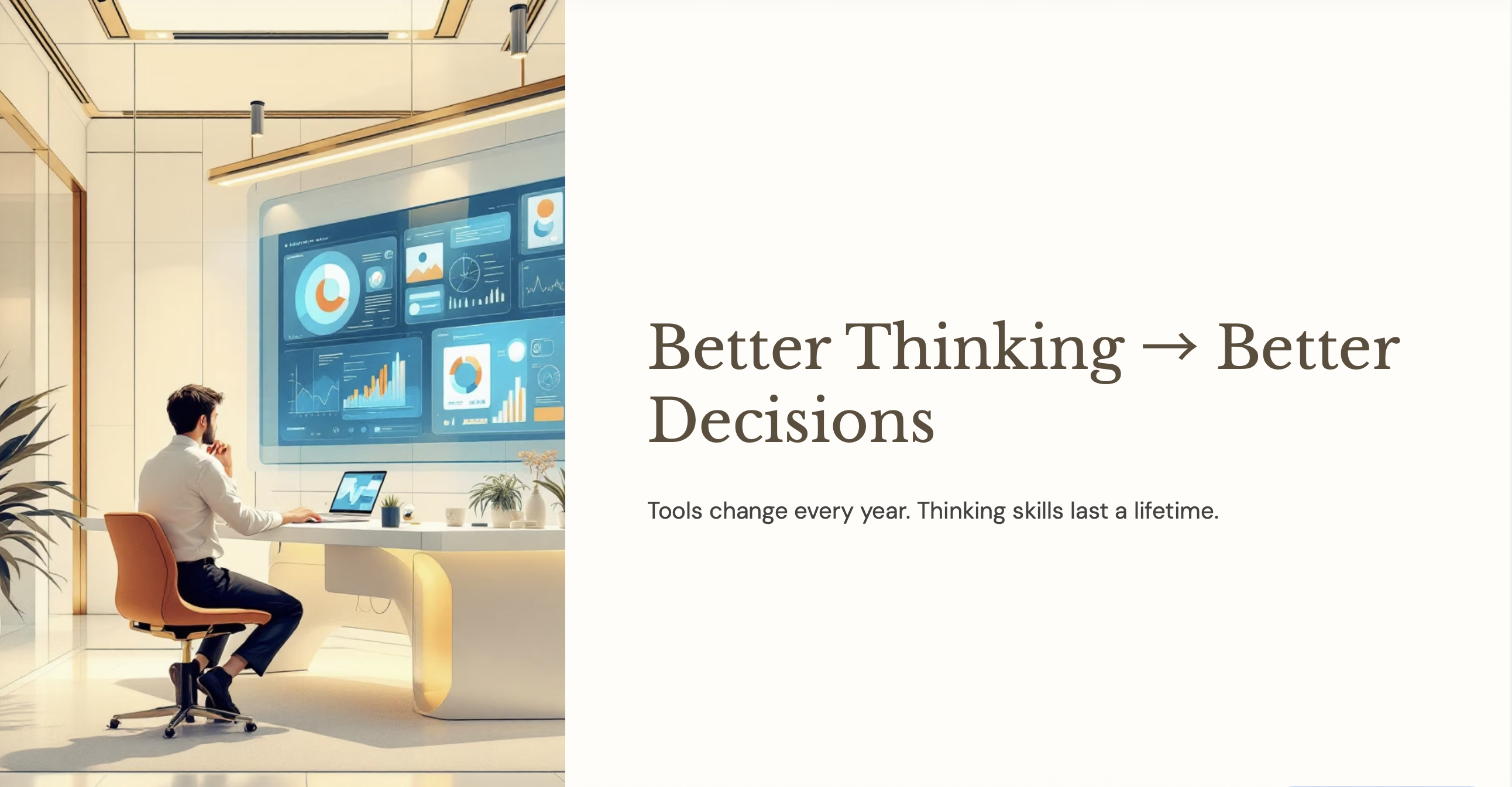 Better Thinking → Better Decisions cover